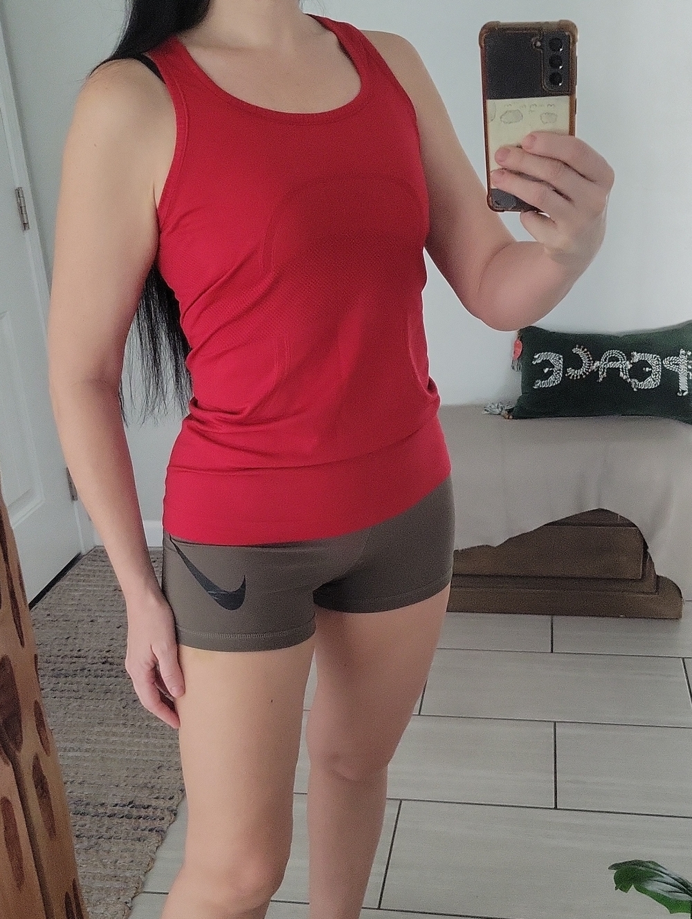 lululemon athletica Crimson Racerback Tank